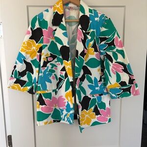 Vintage Tropical Blazer